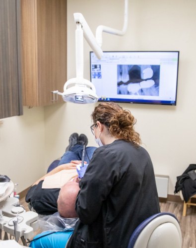 photo of team member smiling